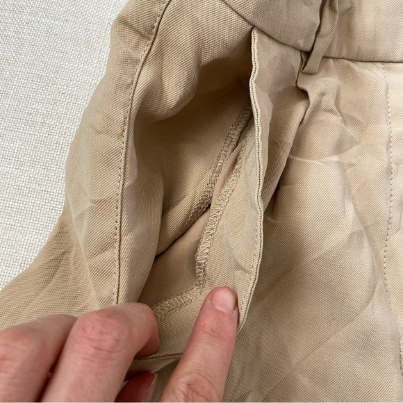 MNG Tan Tailored 7” Shorts 2 - Picture 10 of 12